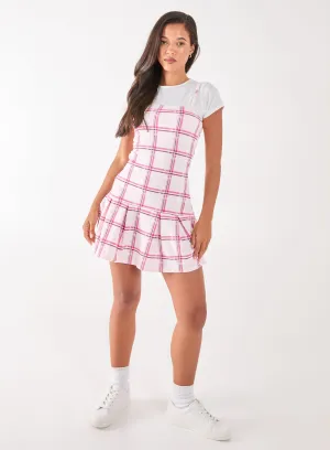 Strappy Tennis Skirt Dress & Crop Top