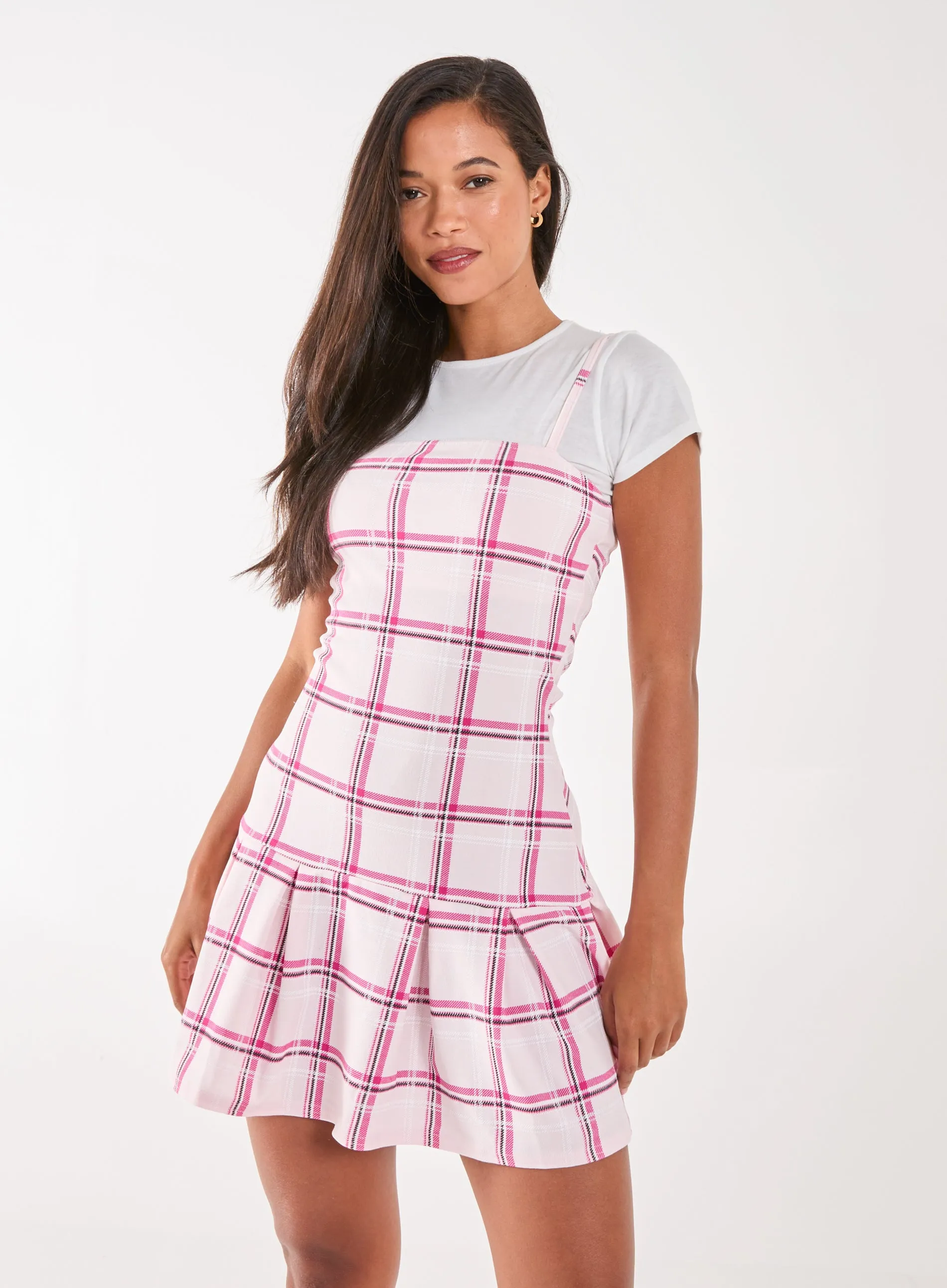 Strappy Tennis Skirt Dress & Crop Top