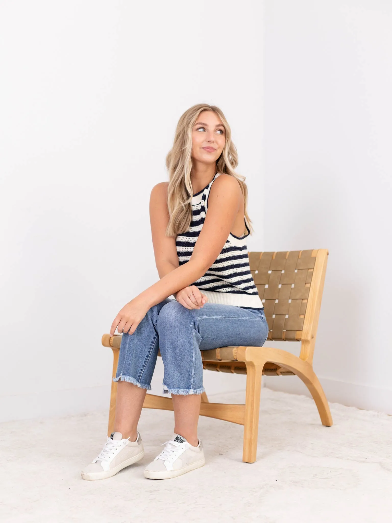 Stripe Knit Tank