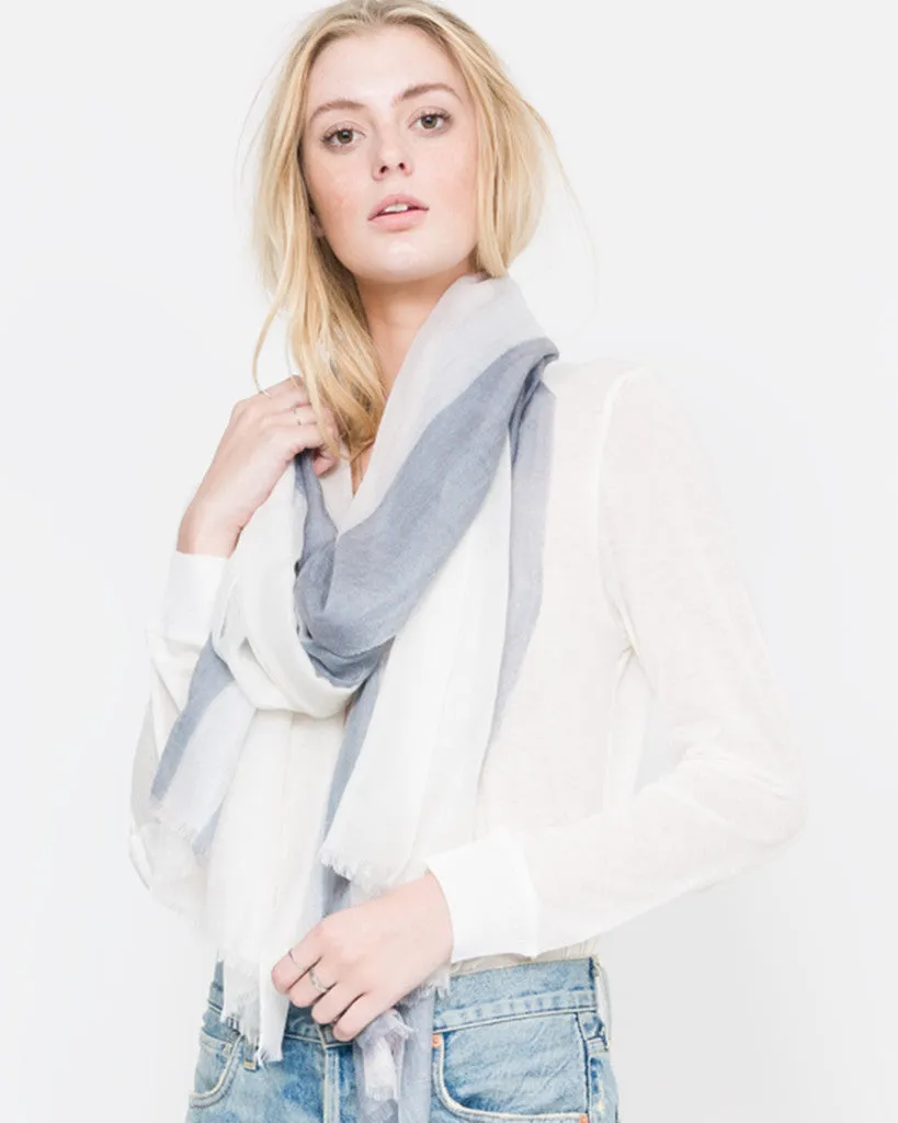 Striped Cashmere Scarf