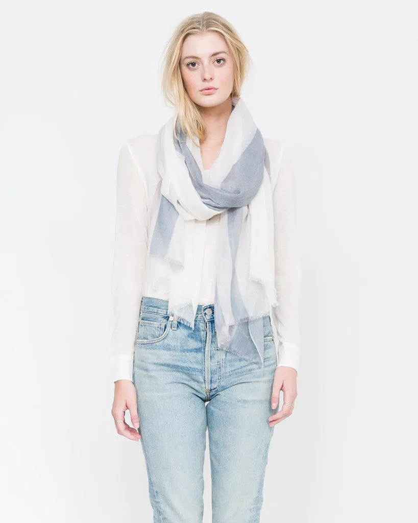 Striped Cashmere Scarf