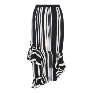 Striped Deconstructed Skirt
