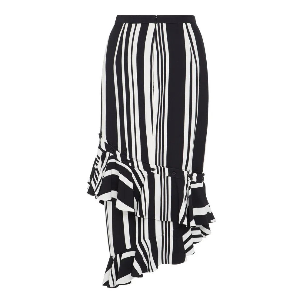 Striped Deconstructed Skirt