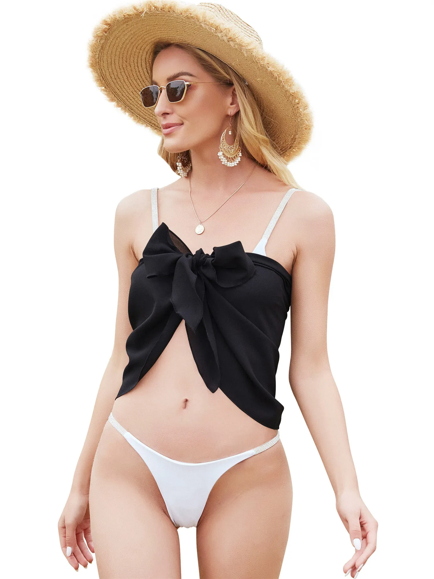 Summer Cover Ups Wrap Skirt