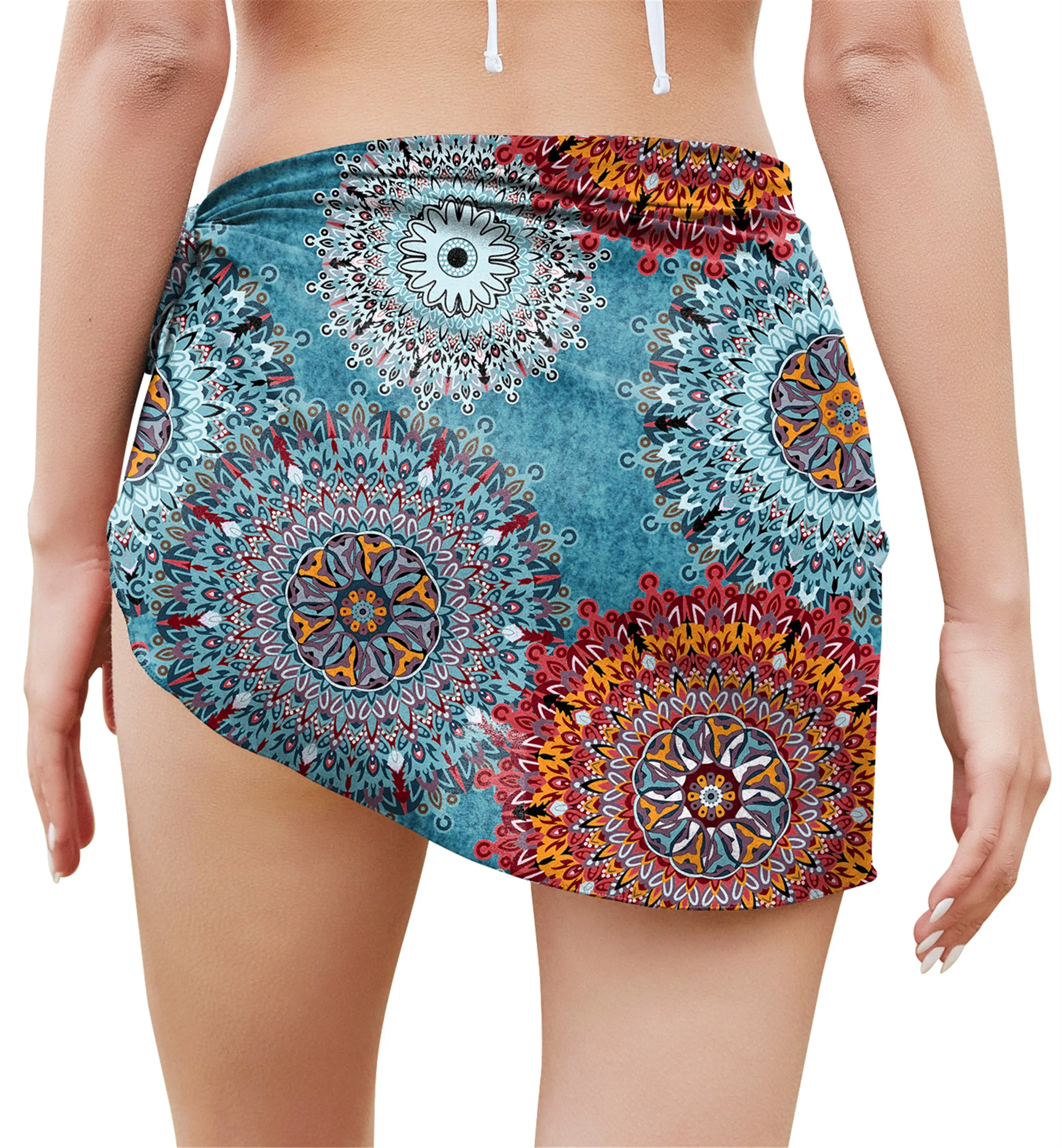 Summer Cover Ups Wrap Skirt