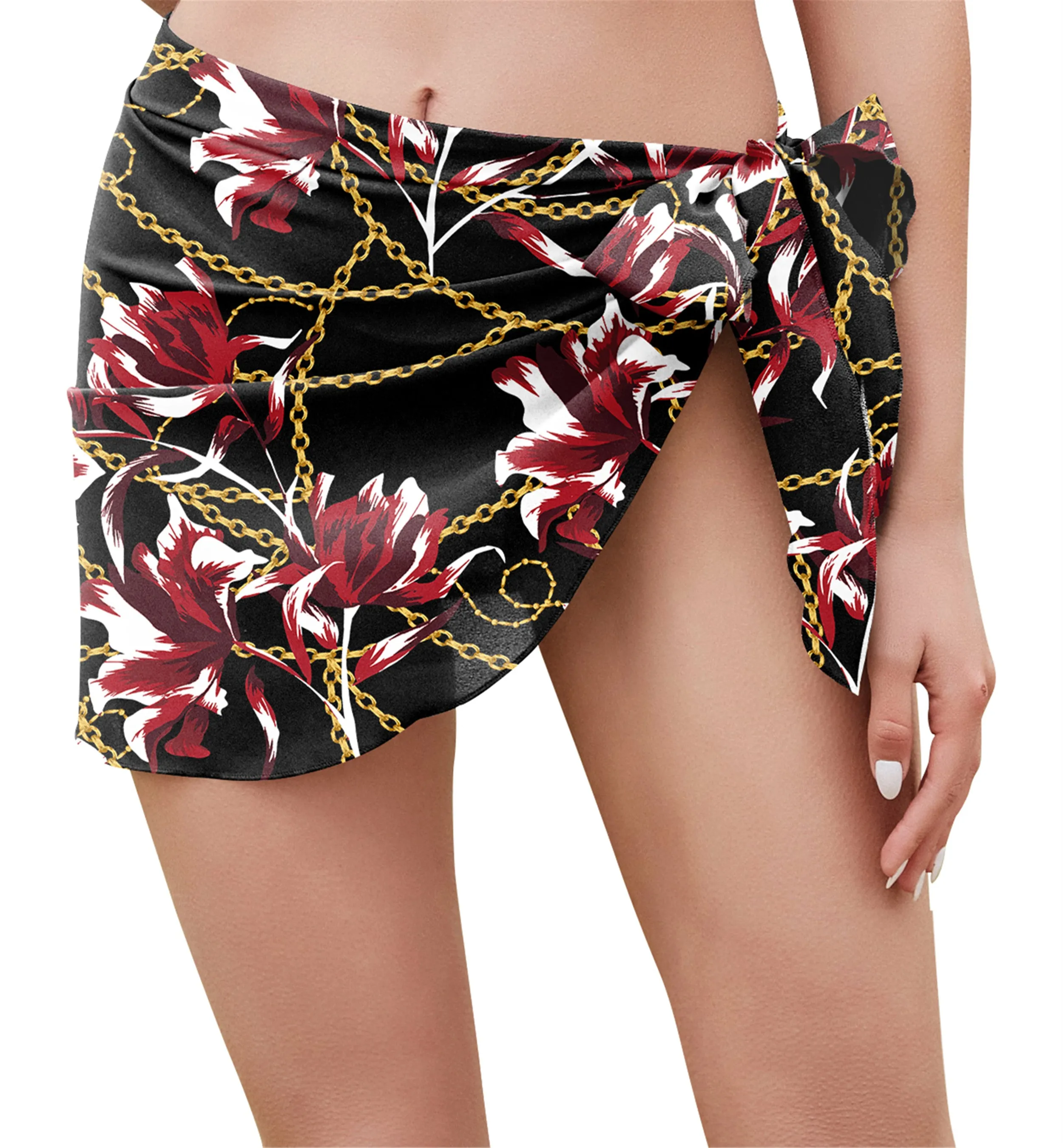 Summer Cover Ups Wrap Skirt