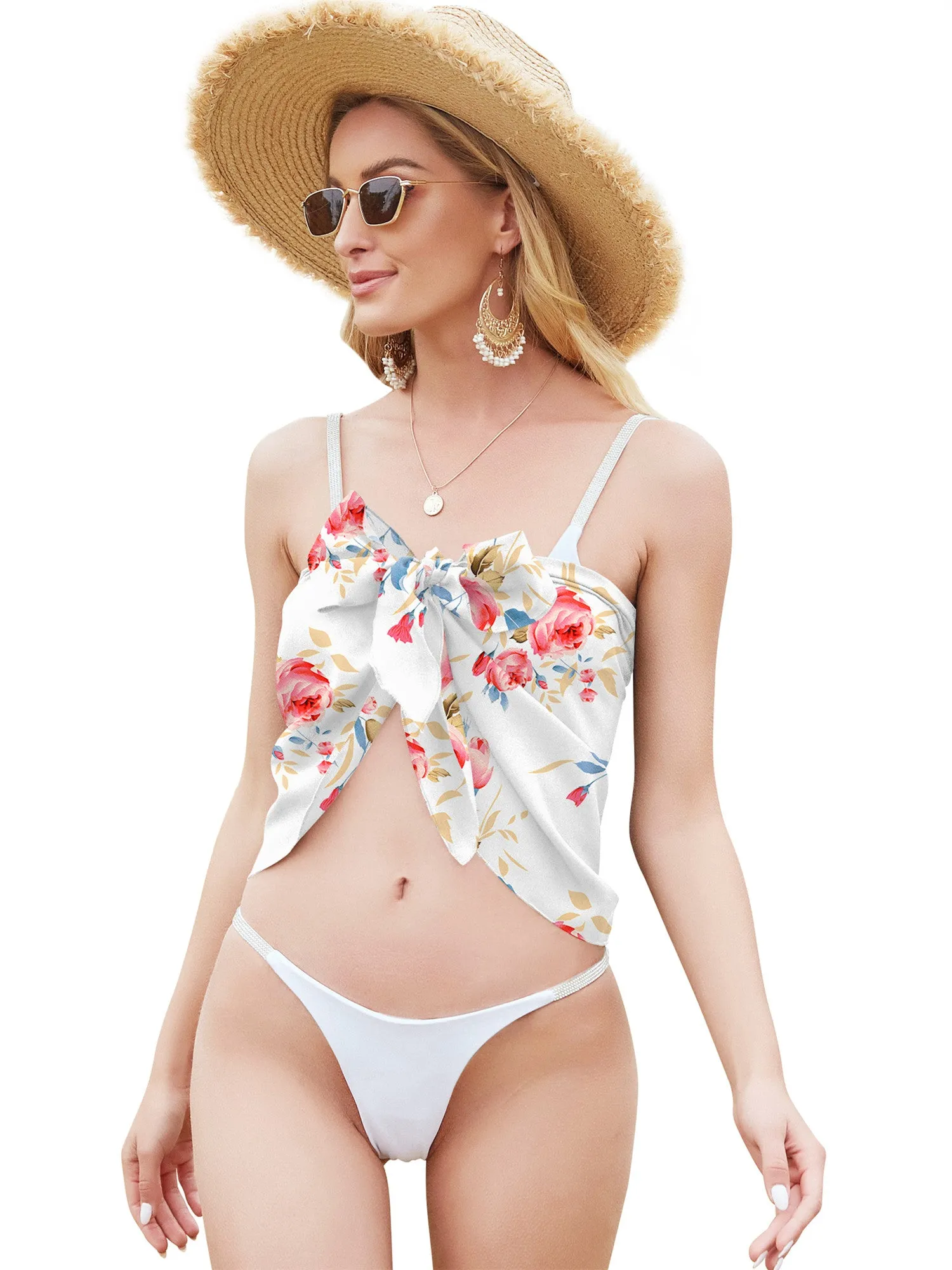 Summer Cover Ups Wrap Skirt