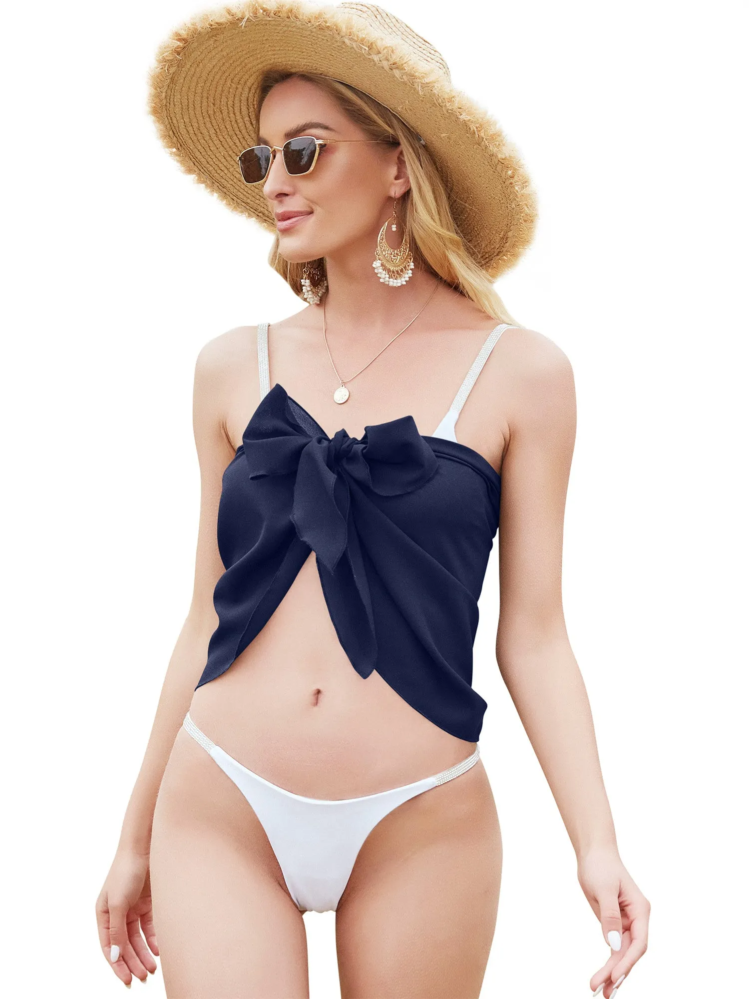 Summer Cover Ups Wrap Skirt