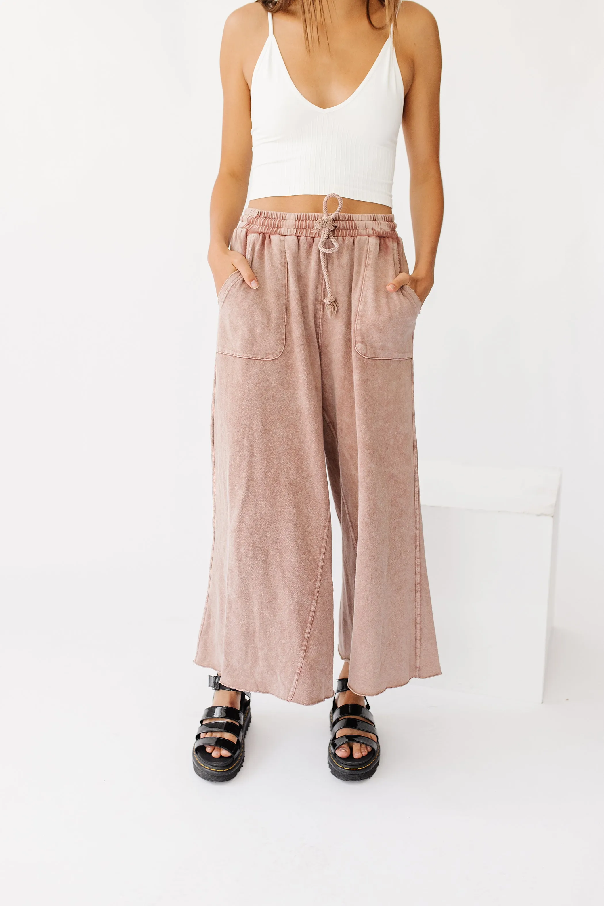 Sun Soaked Lounge Pant// Clay *RESTOCKED*