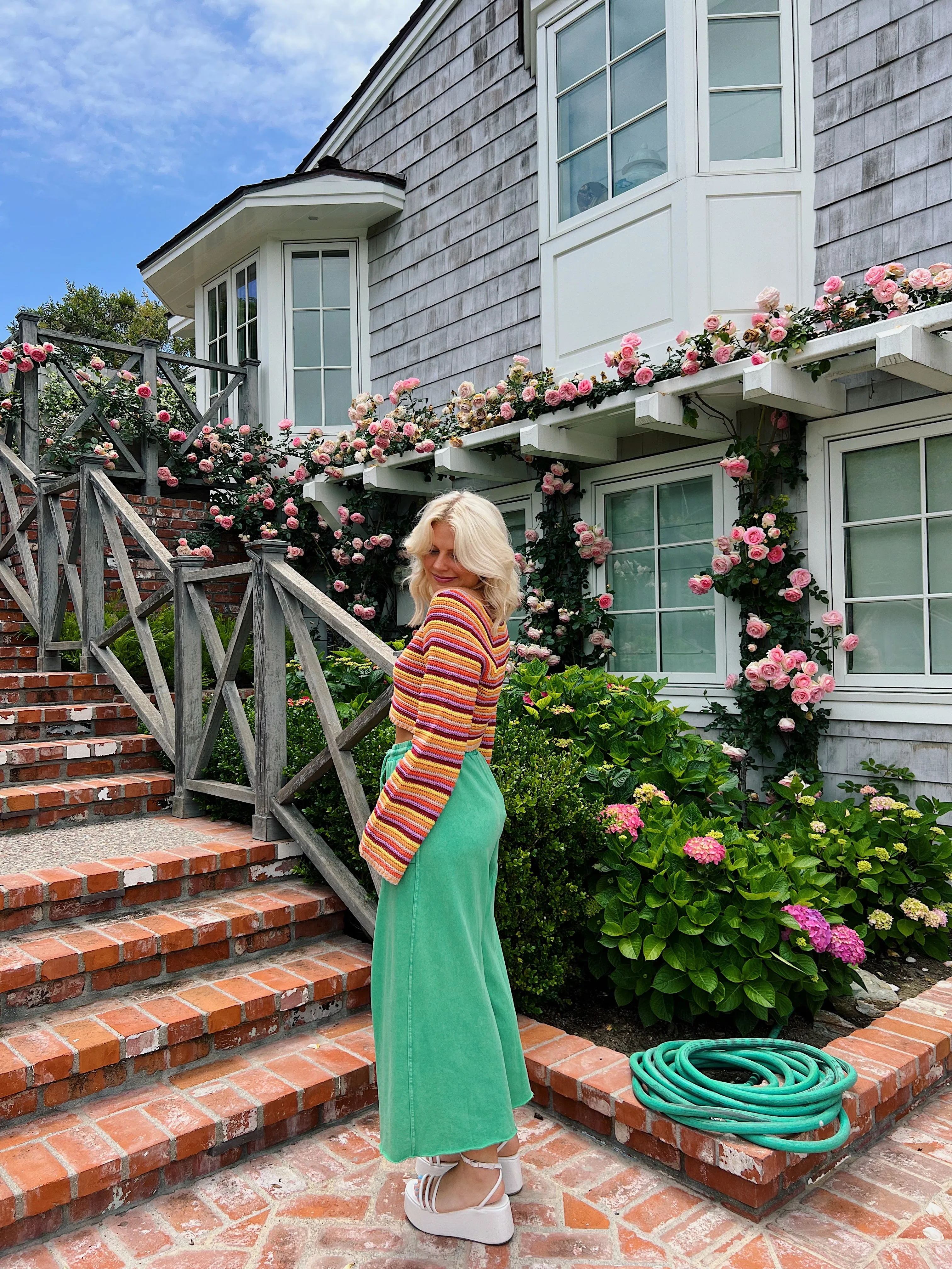 Sun Soaked Lounge Pant// Mermaid Green *RESTOCKED*