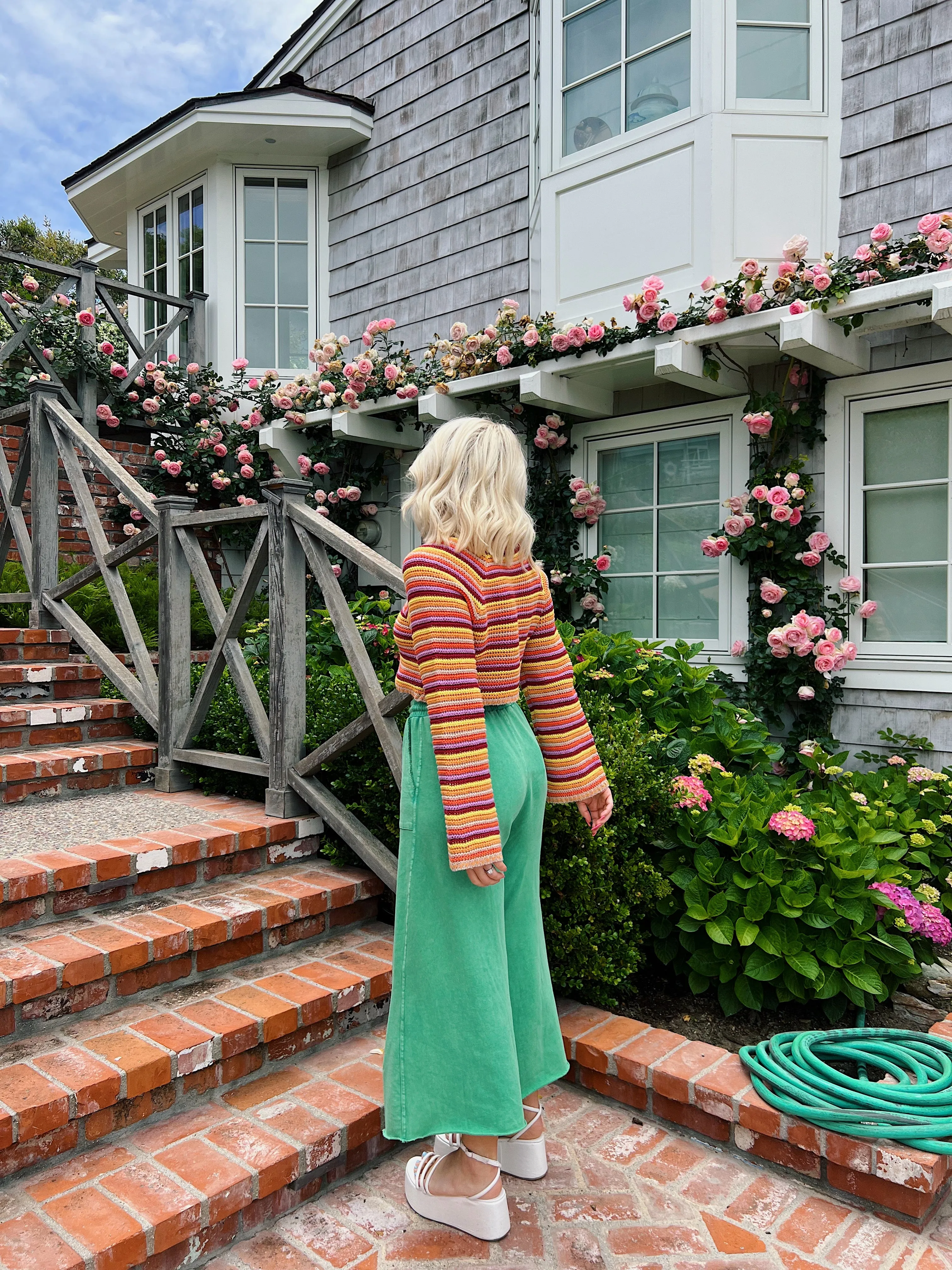 Sun Soaked Lounge Pant// Mermaid Green *RESTOCKED*