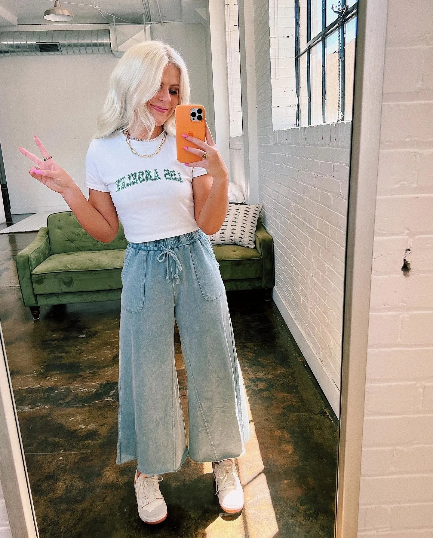 Sun Soaked Lounge Pant// Washed Teal *RESTOCKED*