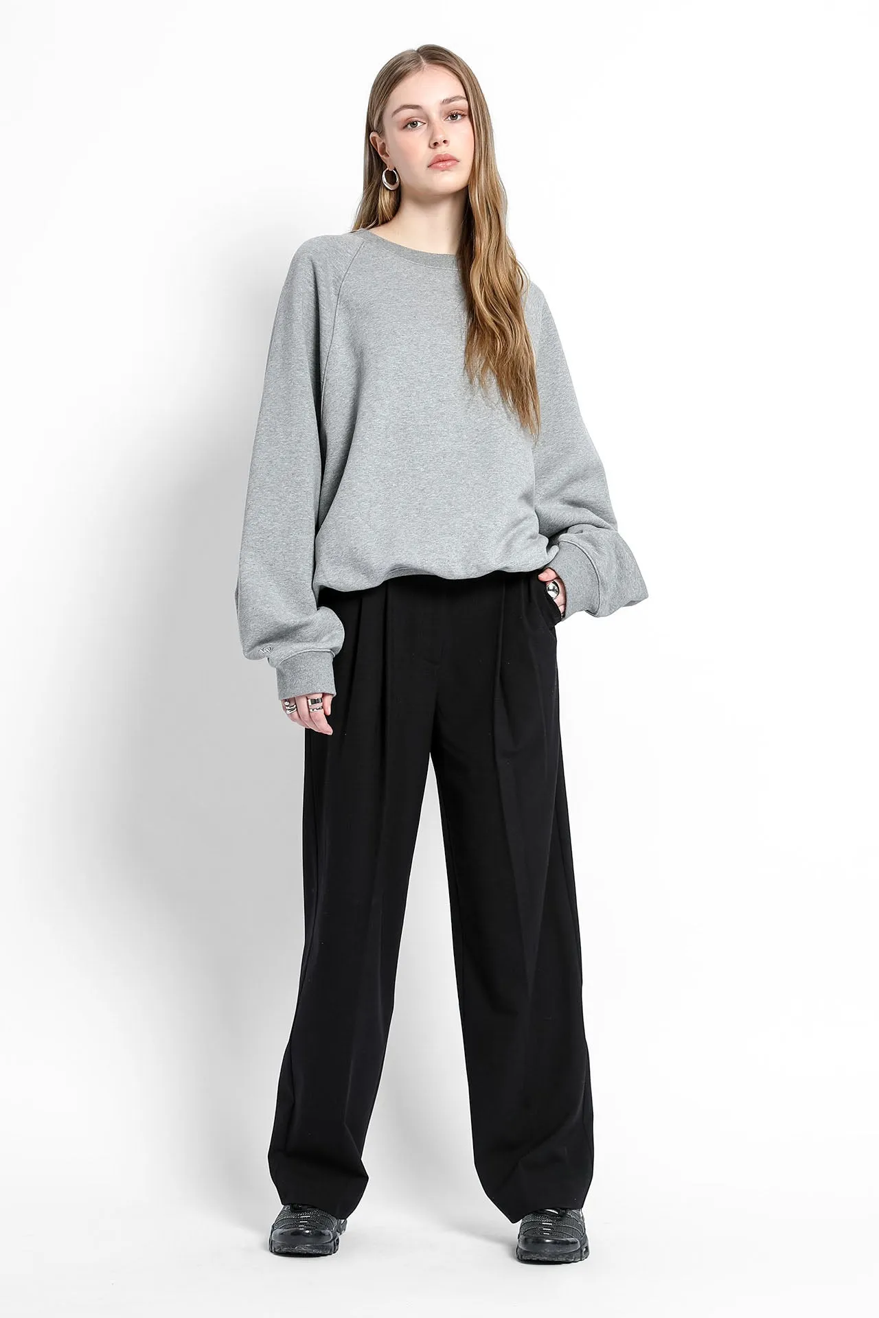 SWEATER NO 2 GREY MELANGE