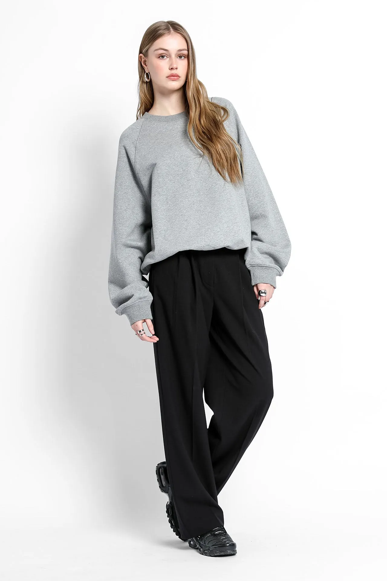 SWEATER NO 2 GREY MELANGE