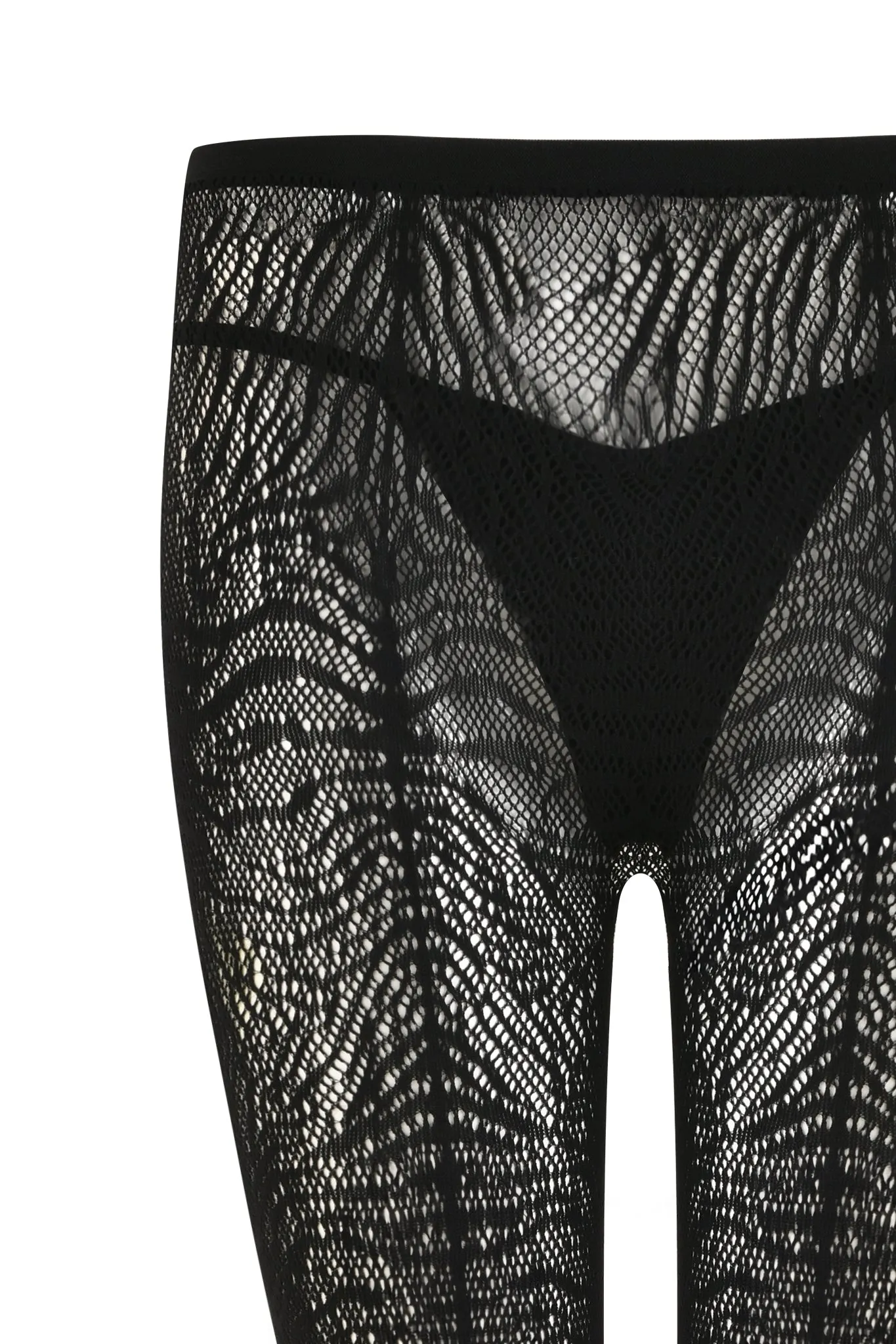 SYBIL CAPRI - BLACK : ZEBRA