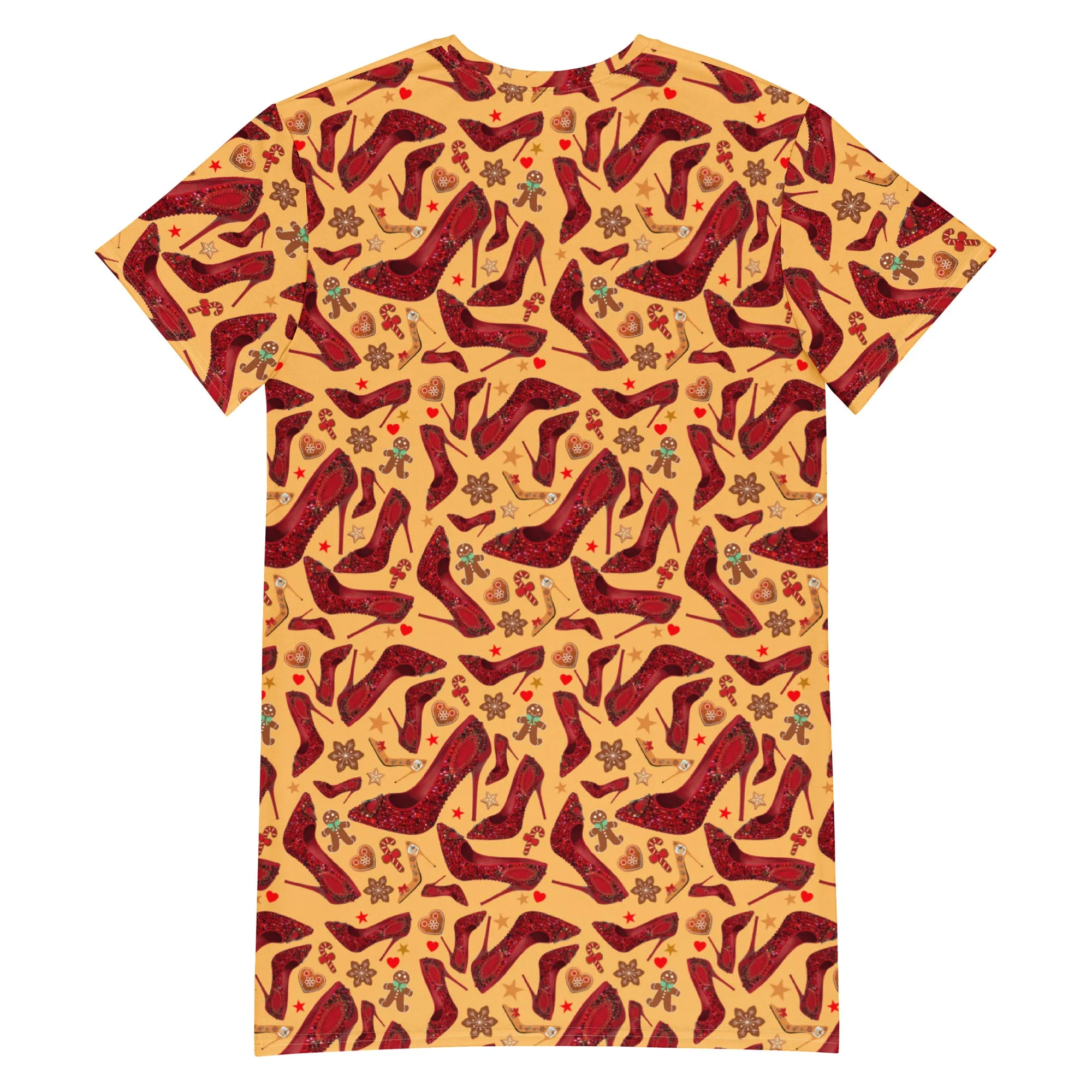 T-shirt dress 'Feliz Navidad'