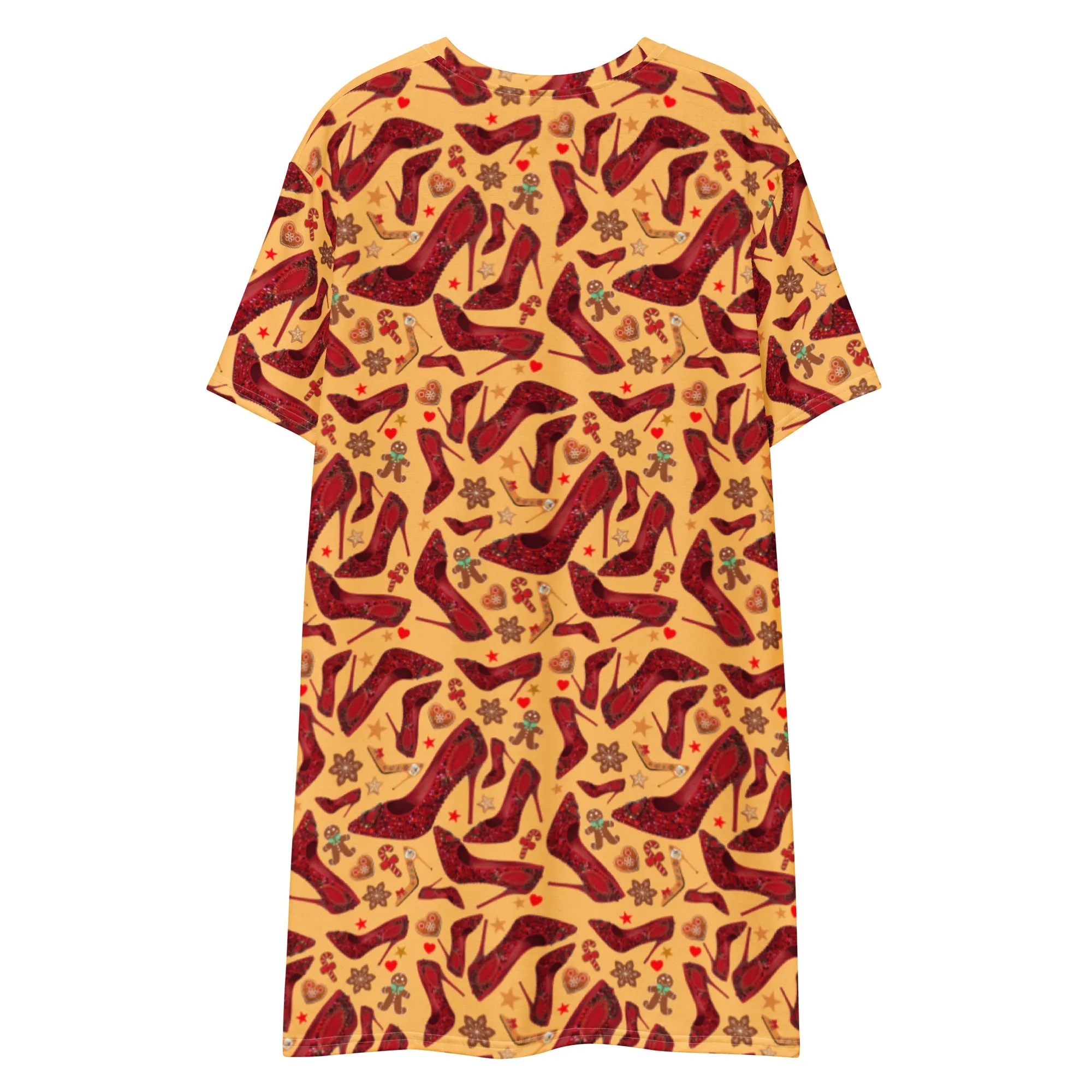 T-shirt dress 'Feliz Navidad'