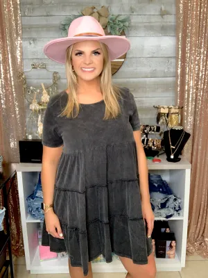 T-Shirt Ruffle Dress