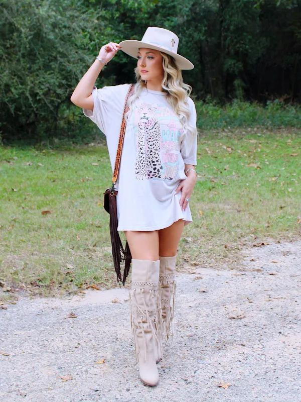 Take A Walk on the Wild Side T-Shirt, Off White
