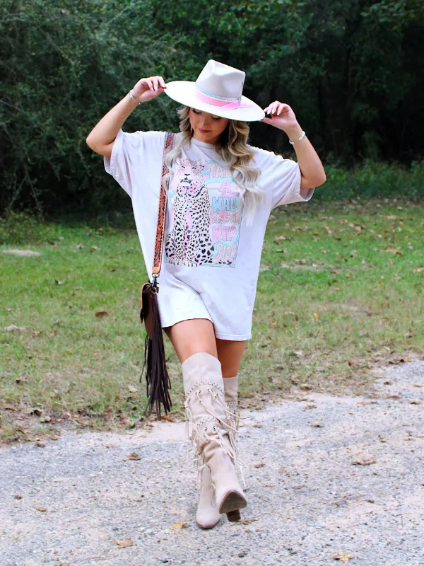 Take A Walk on the Wild Side T-Shirt, Off White