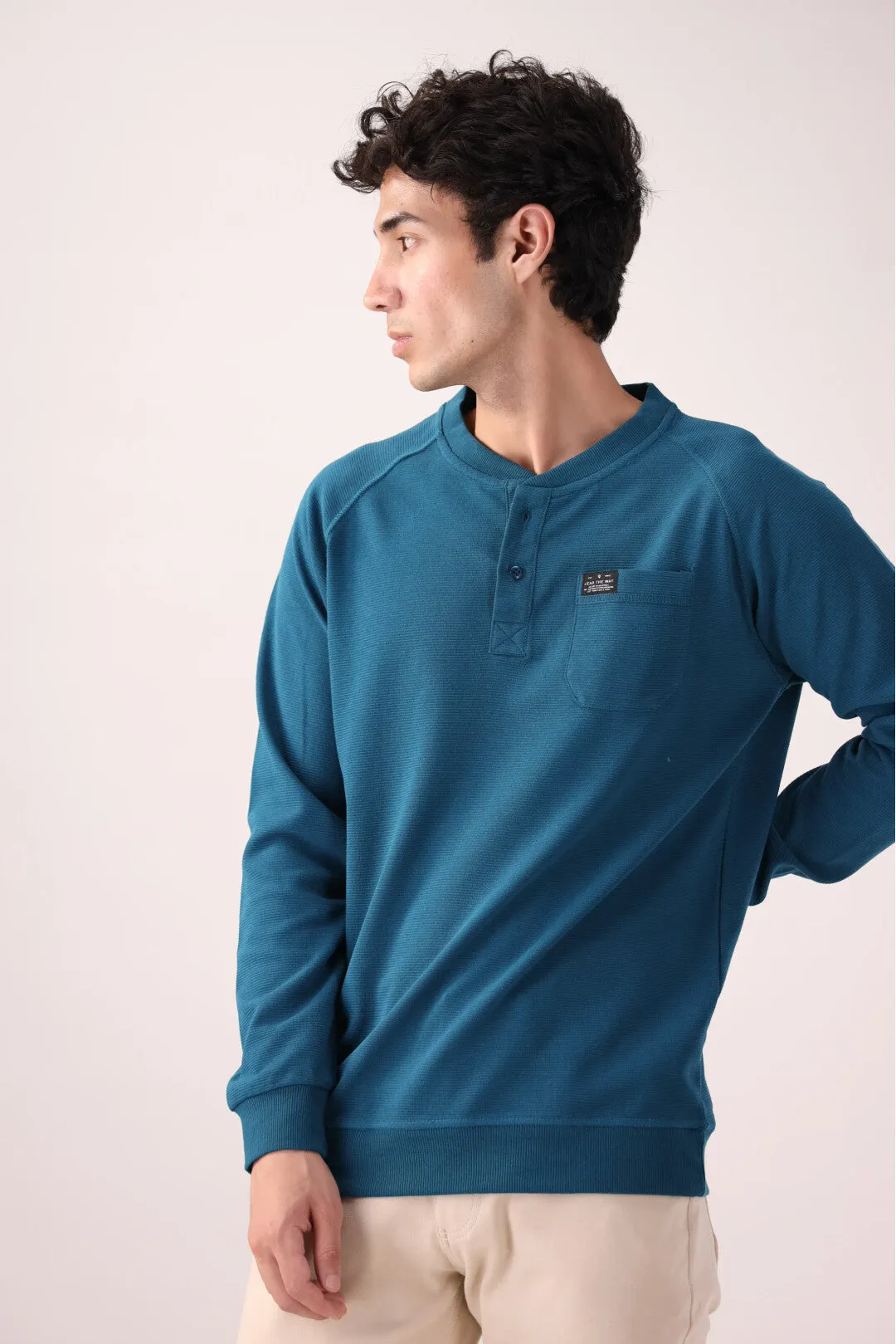 Teal Sweat Shirt