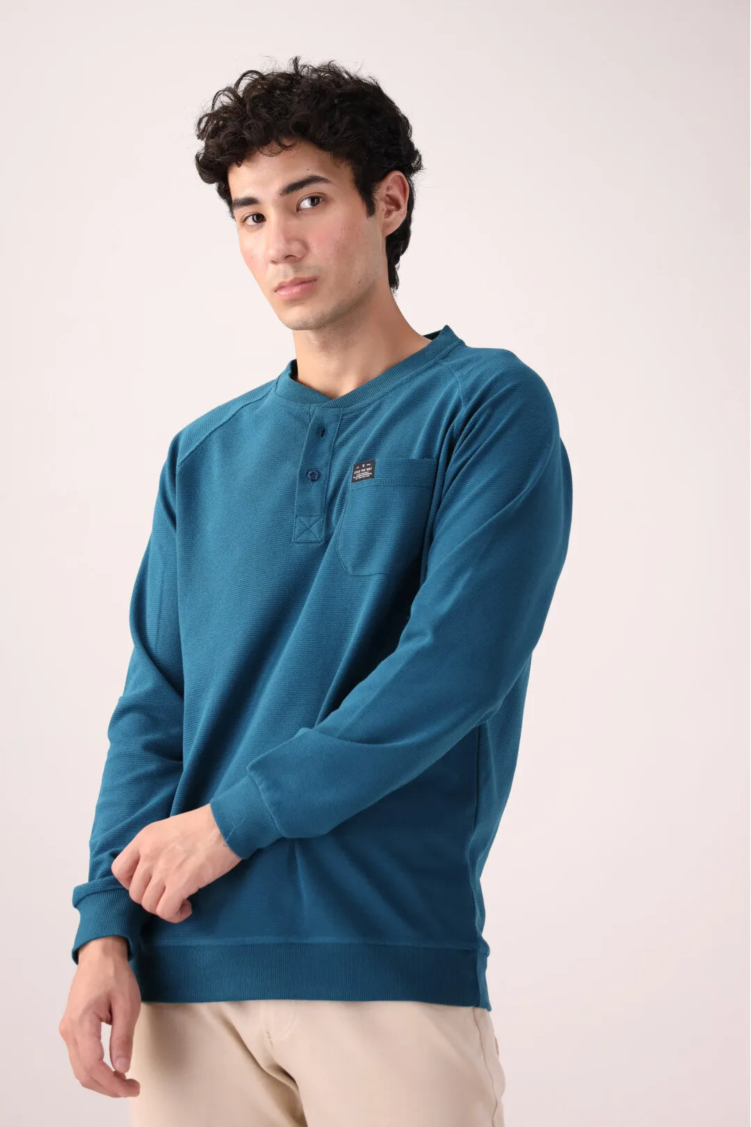 Teal Sweat Shirt