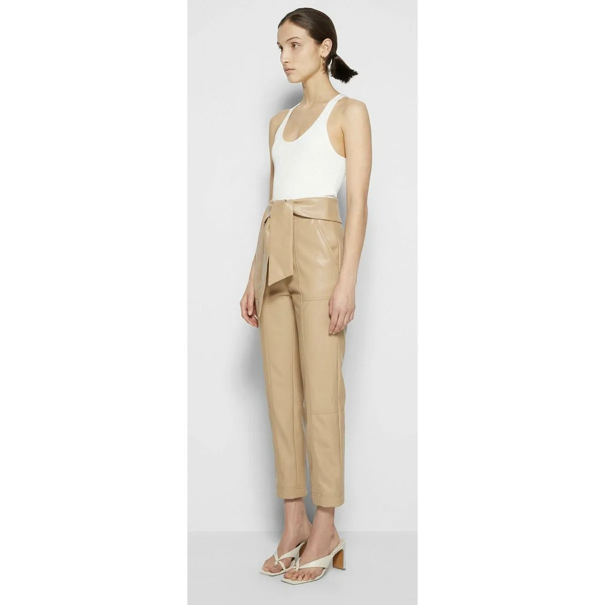 TESSA VEGAN LEATHER PANT