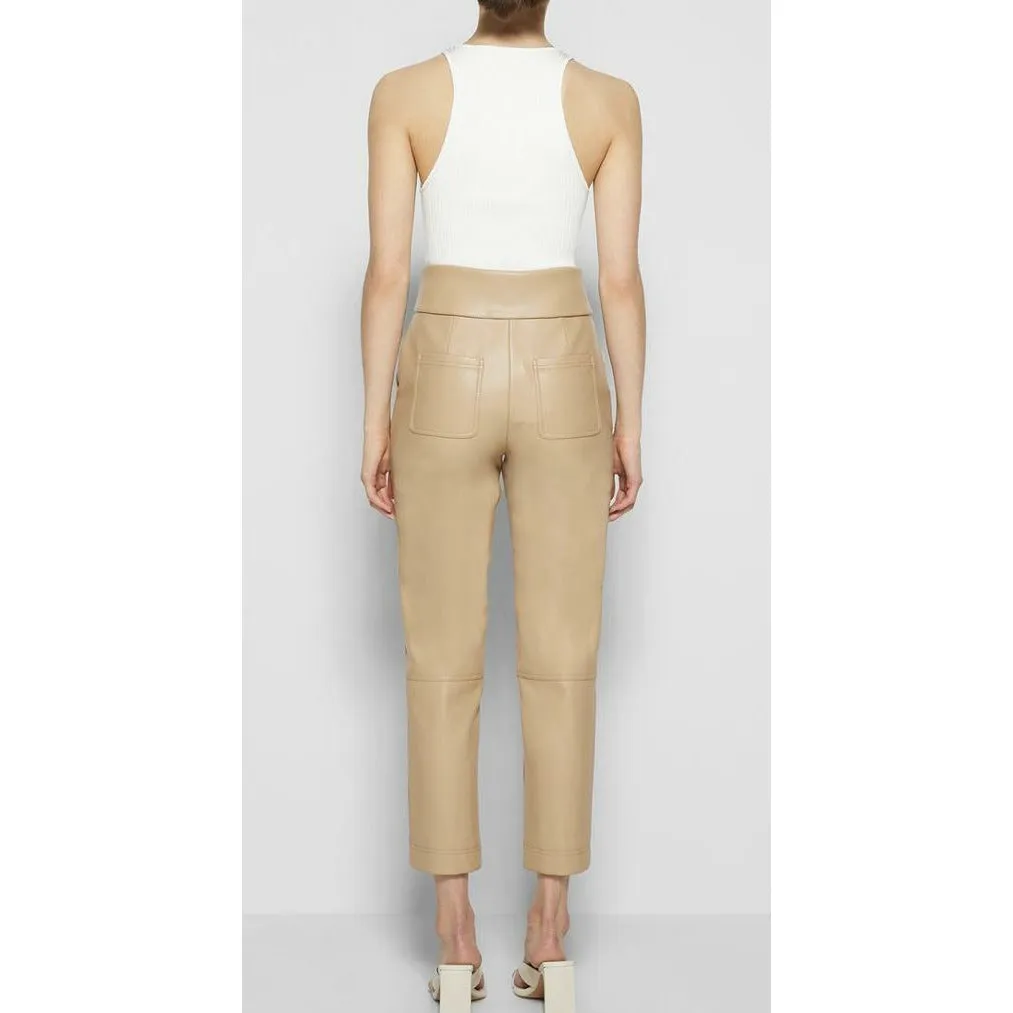 TESSA VEGAN LEATHER PANT