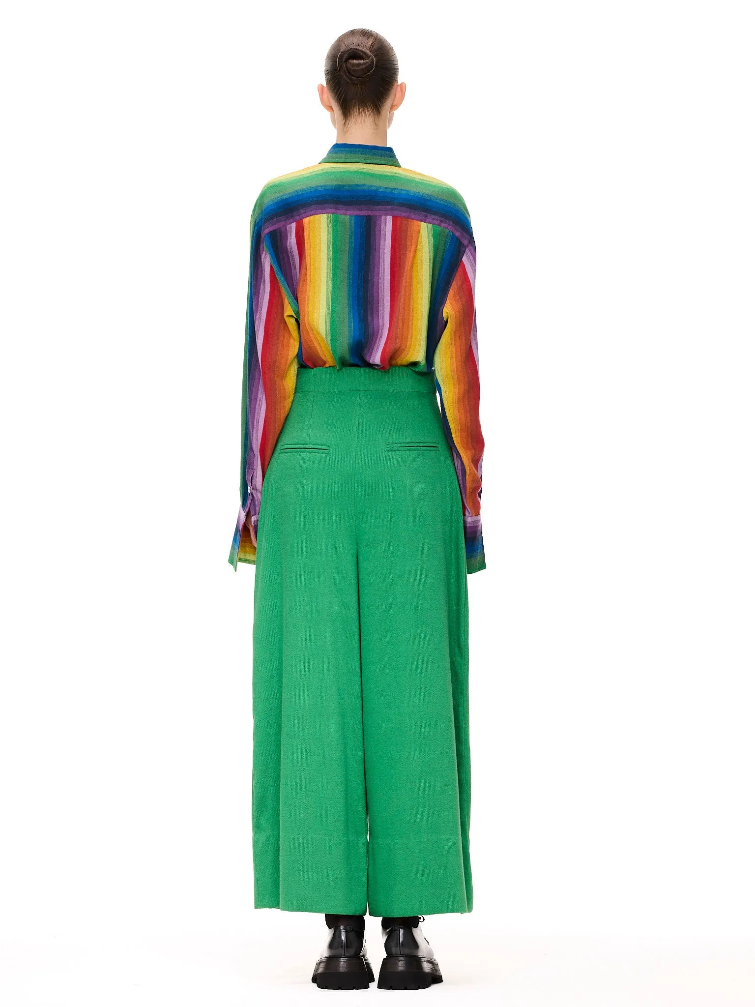 The Cropped Pant : Kelly Green