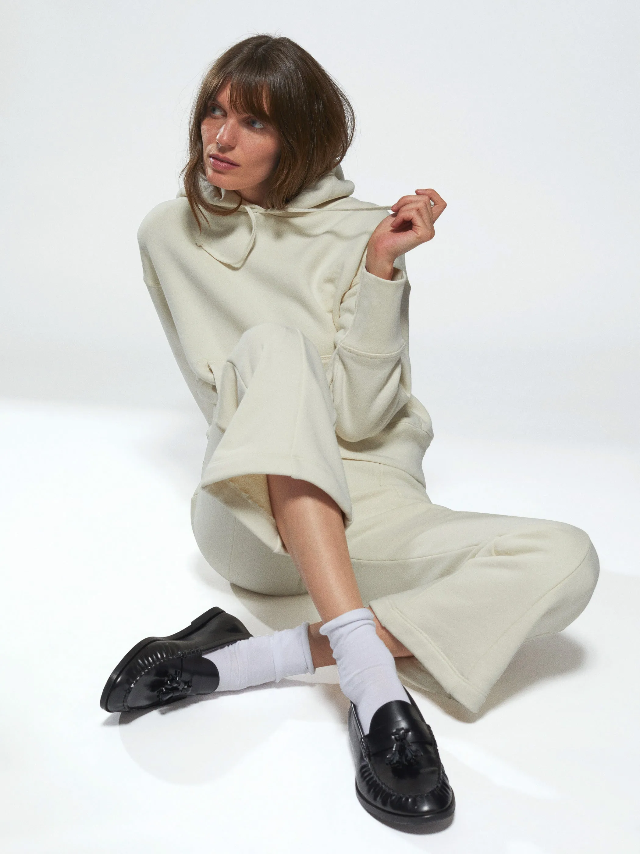 The Fili Kick Flare Pants in French Terry