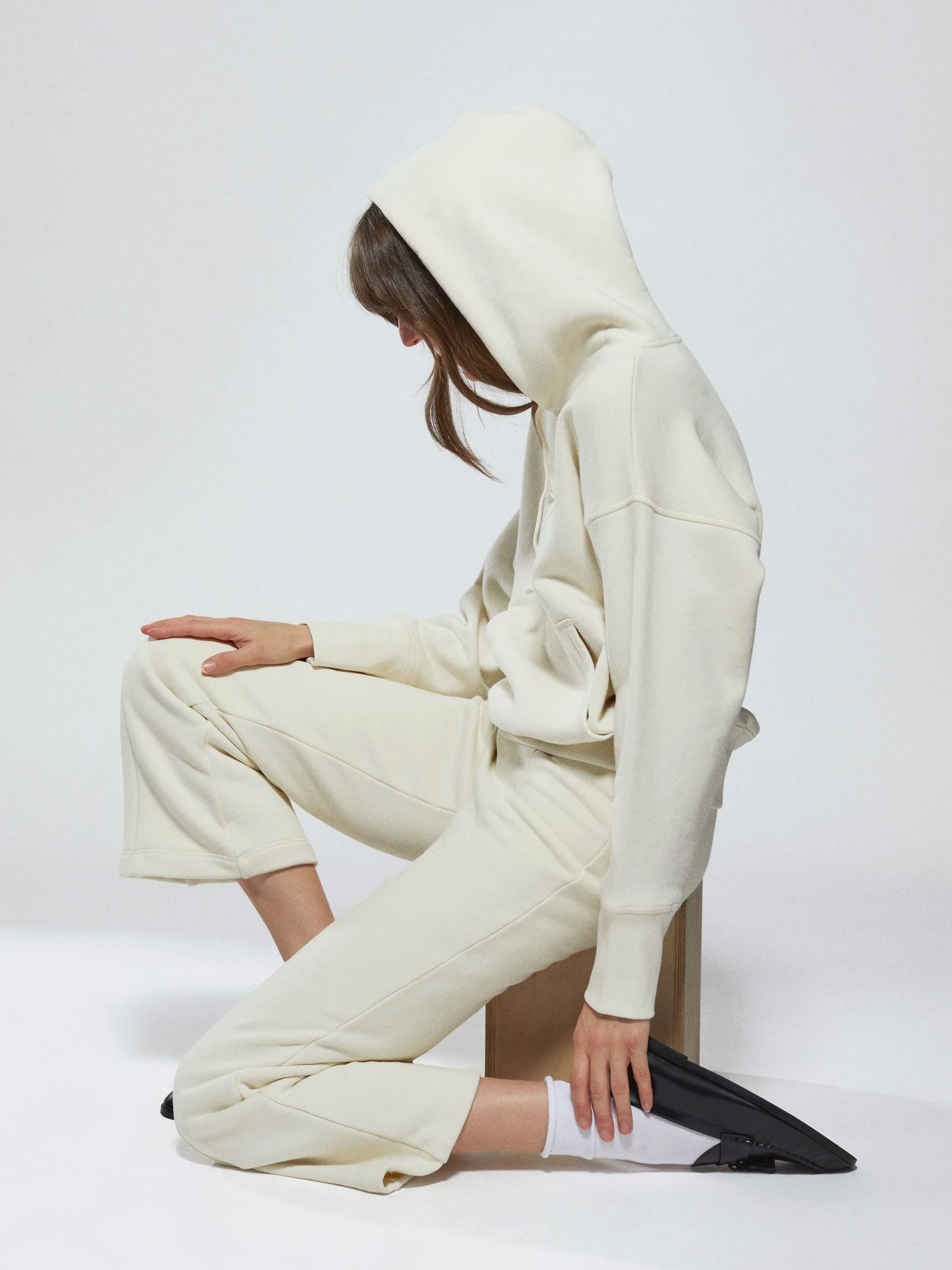 The Fili Kick Flare Pants in French Terry