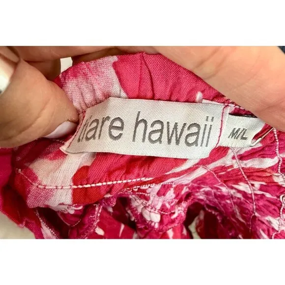 Tiare Hawaii Olivia Skirt Fiji Flowers Pink NWT - Size XS/S