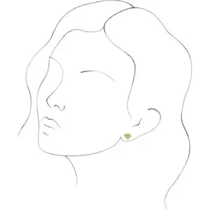 Tiny Diamond Earrings 87337