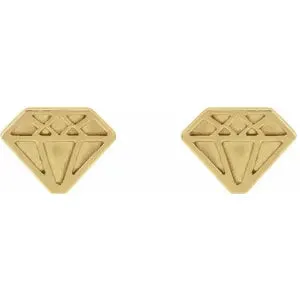 Tiny Diamond Earrings 87337
