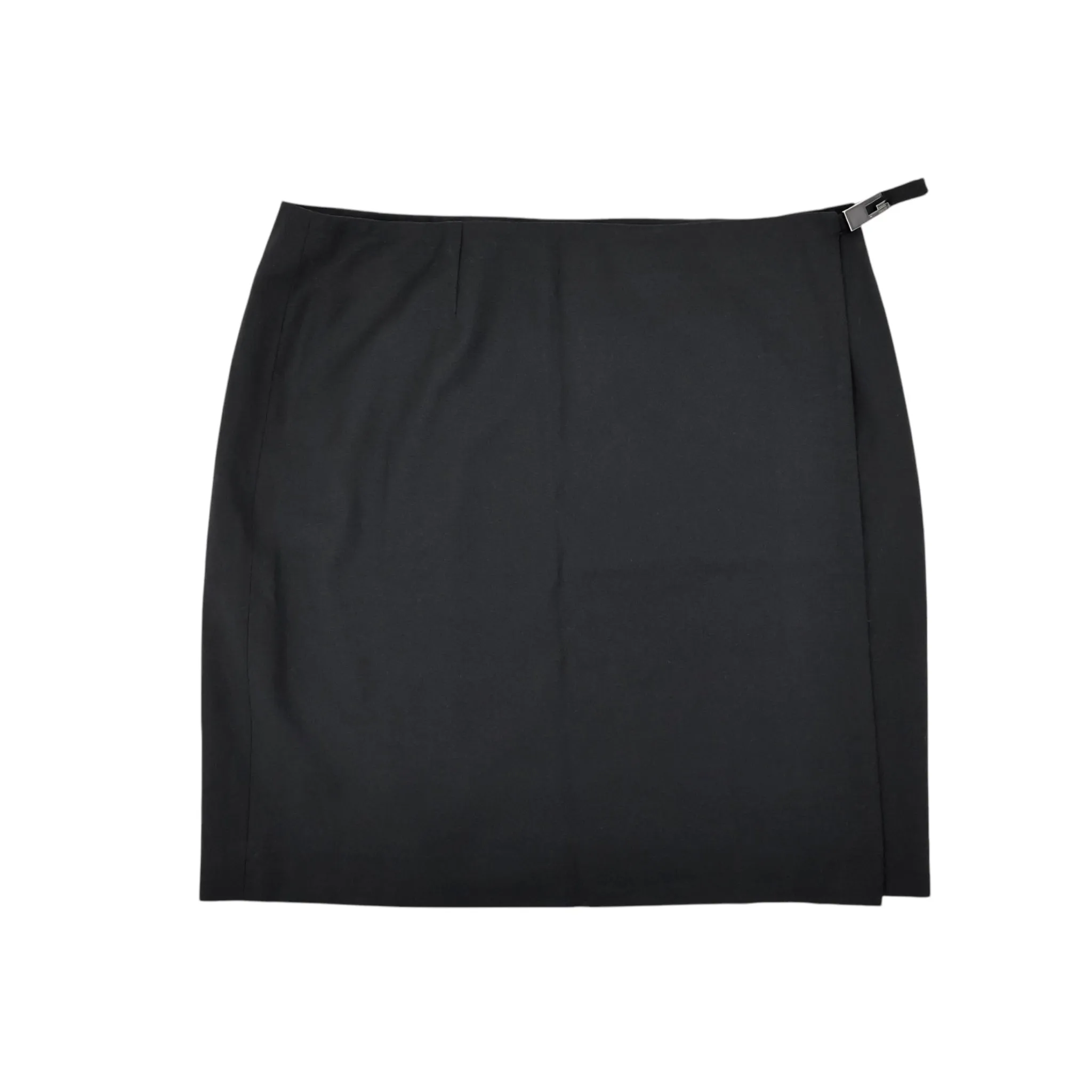 Tom Ford for Gucci S/S 1998 Black 'G' Logo Wrap Skirt