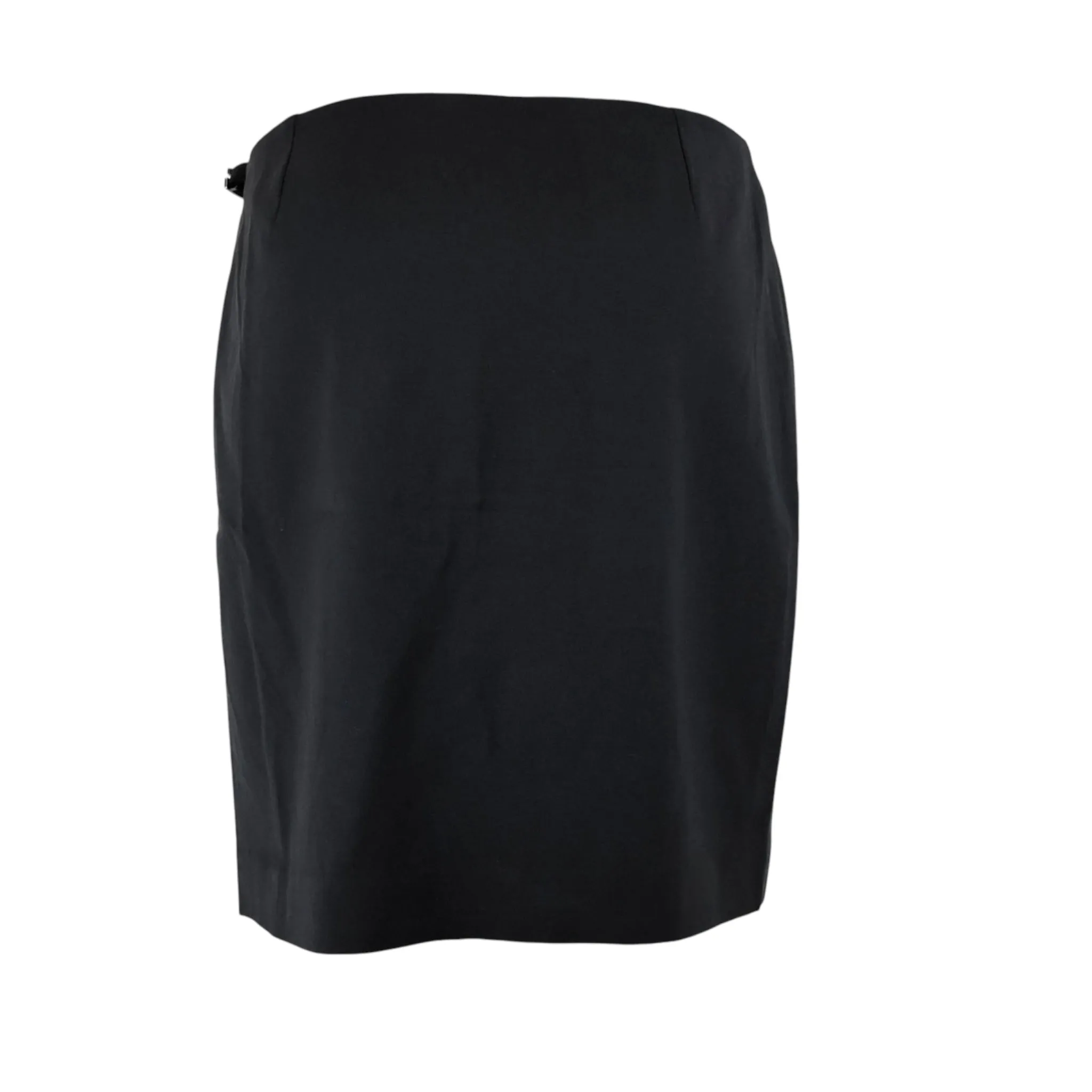 Tom Ford for Gucci S/S 1998 Black 'G' Logo Wrap Skirt