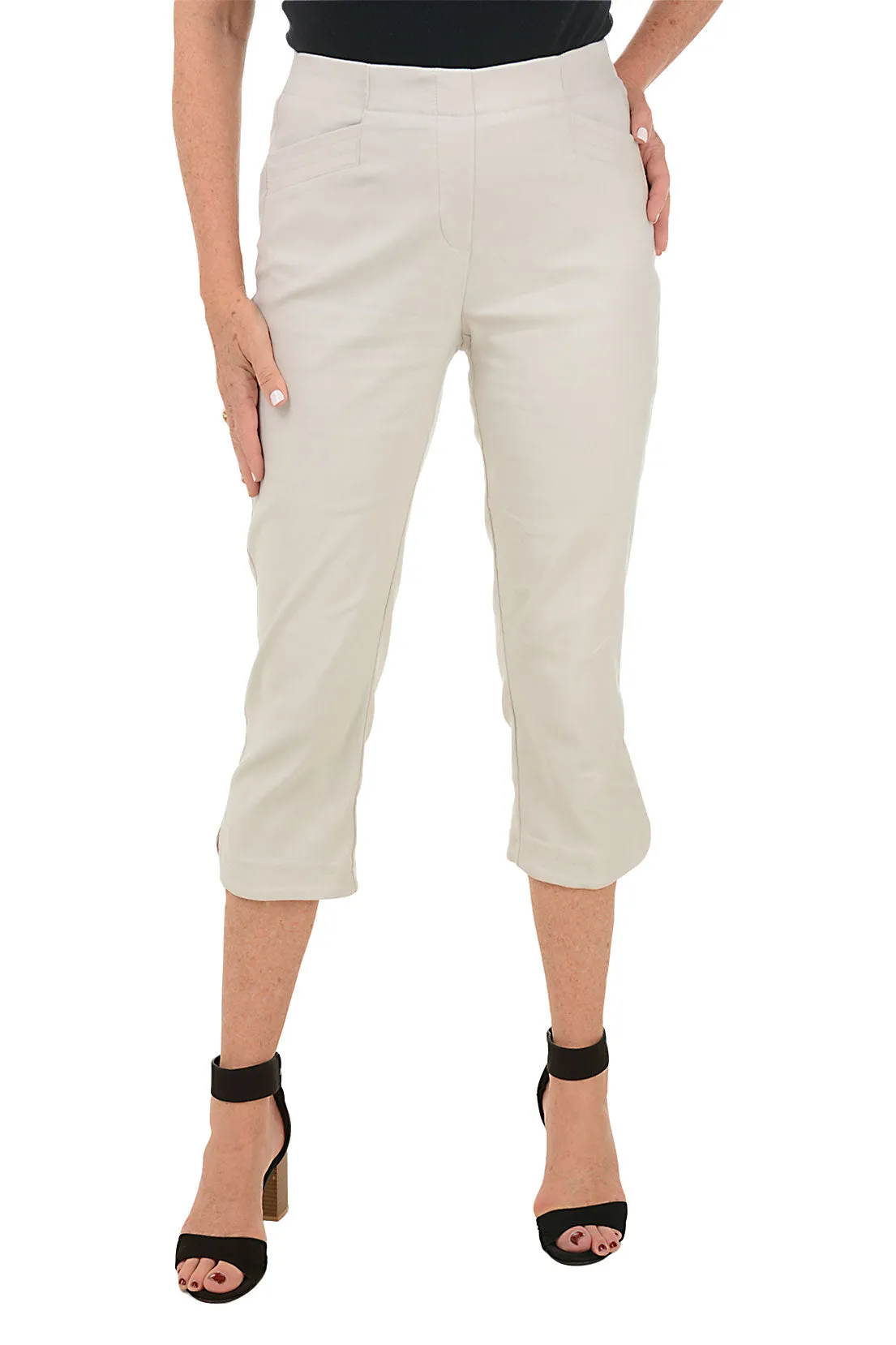 Tulip Hem Flatten It Capri Pant