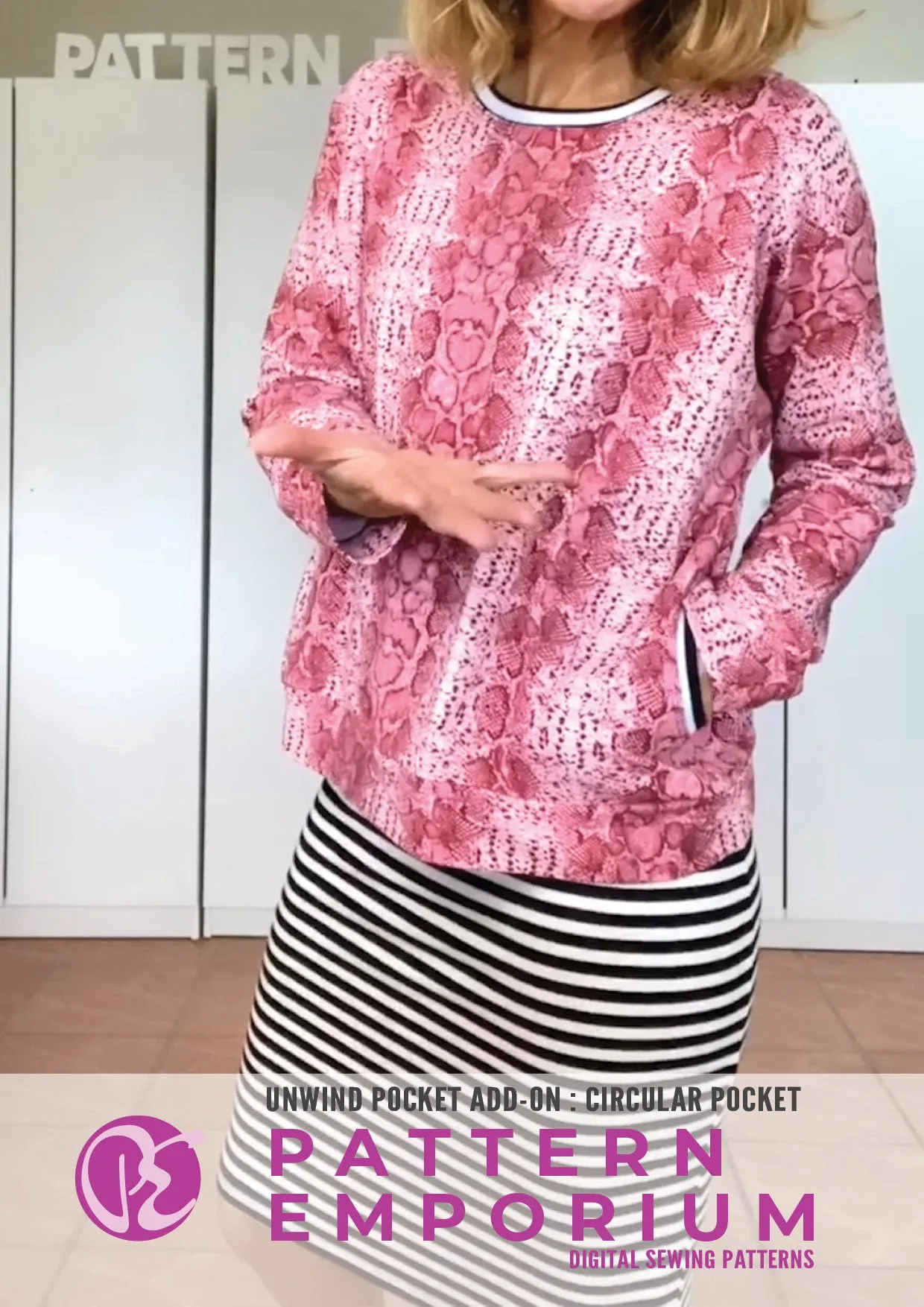 Unwind Pockets | Add-on Sewing Pattern