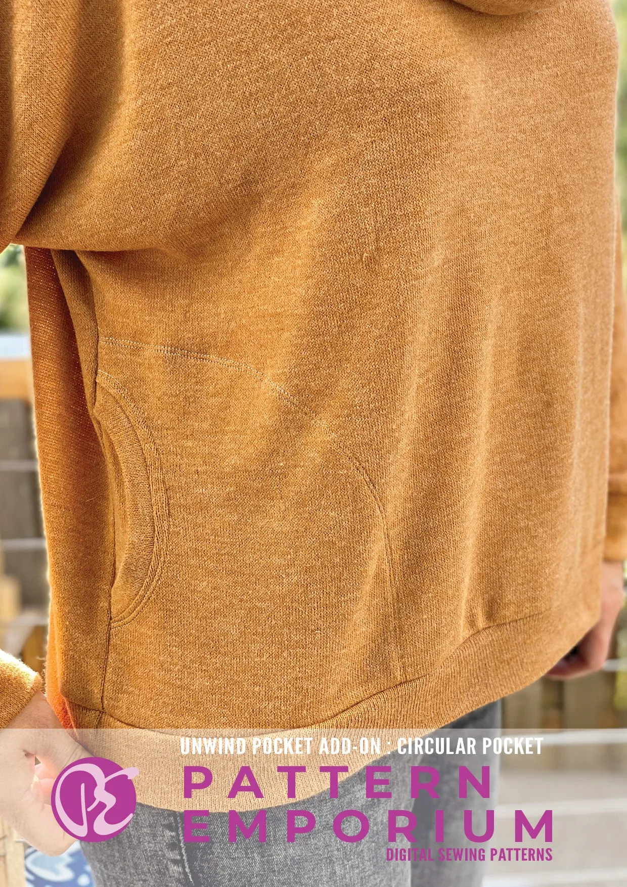 Unwind Pockets | Add-on Sewing Pattern