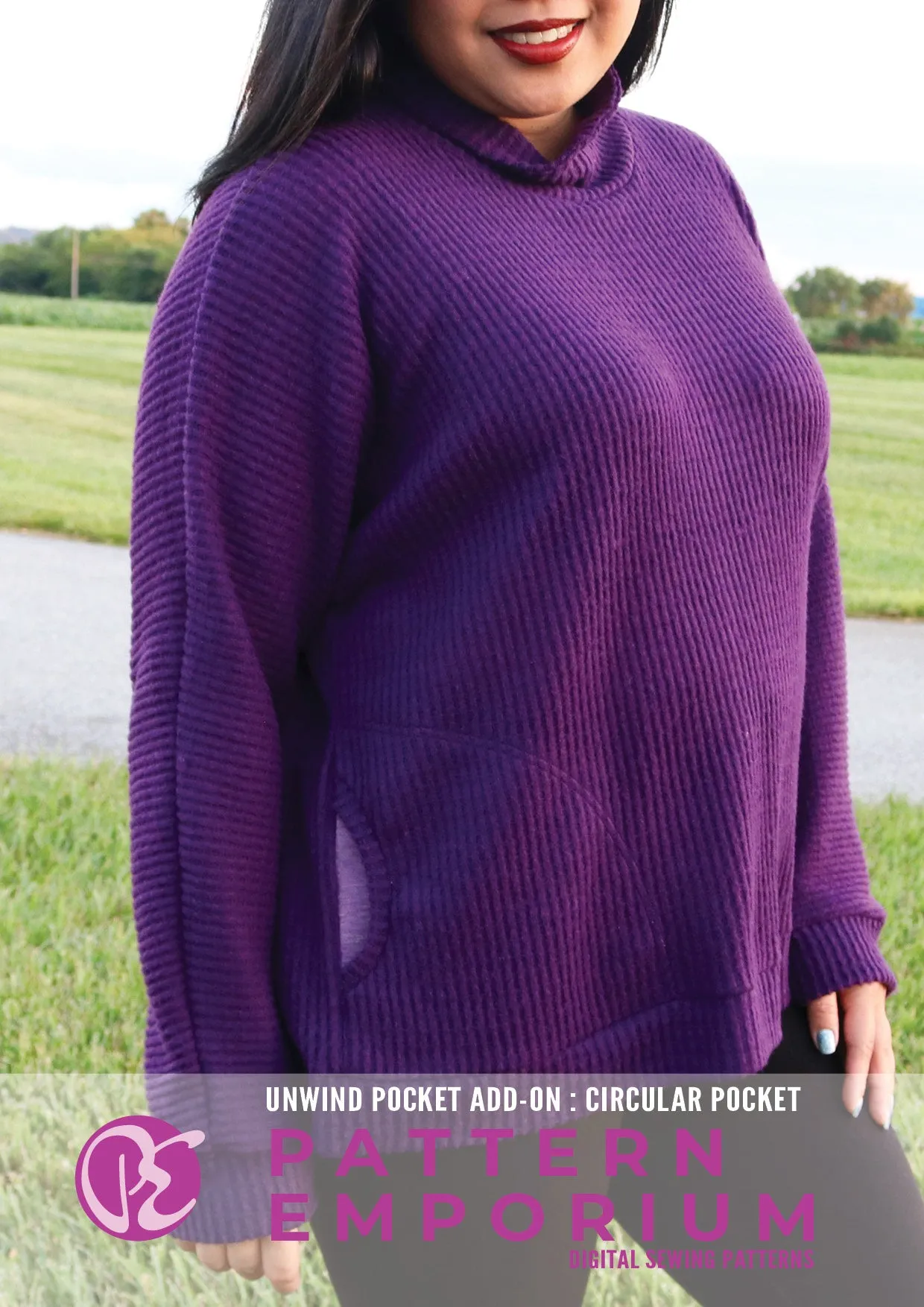 Unwind Pockets | Add-on Sewing Pattern