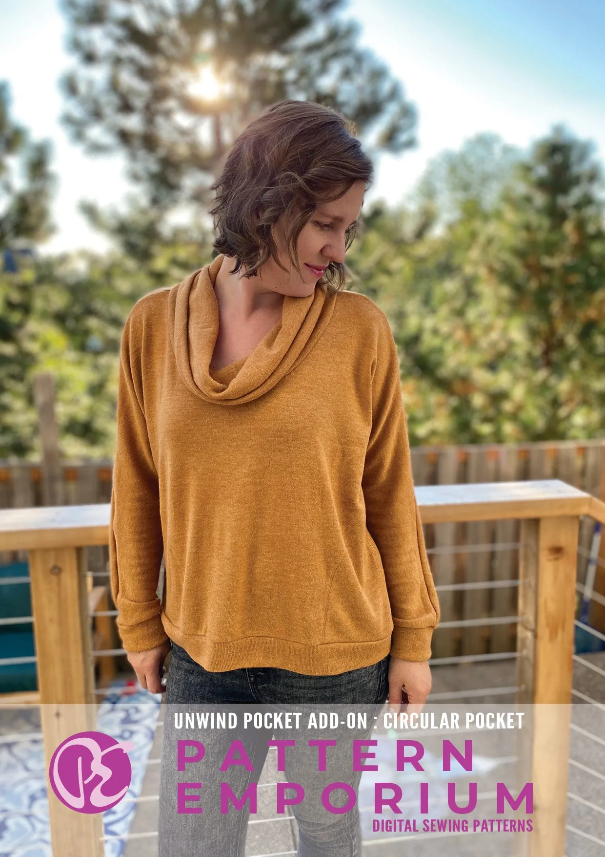 Unwind Pockets | Add-on Sewing Pattern