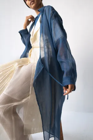Urvashi Kaur   -   Eris Shirt Dress Stitch Line Details