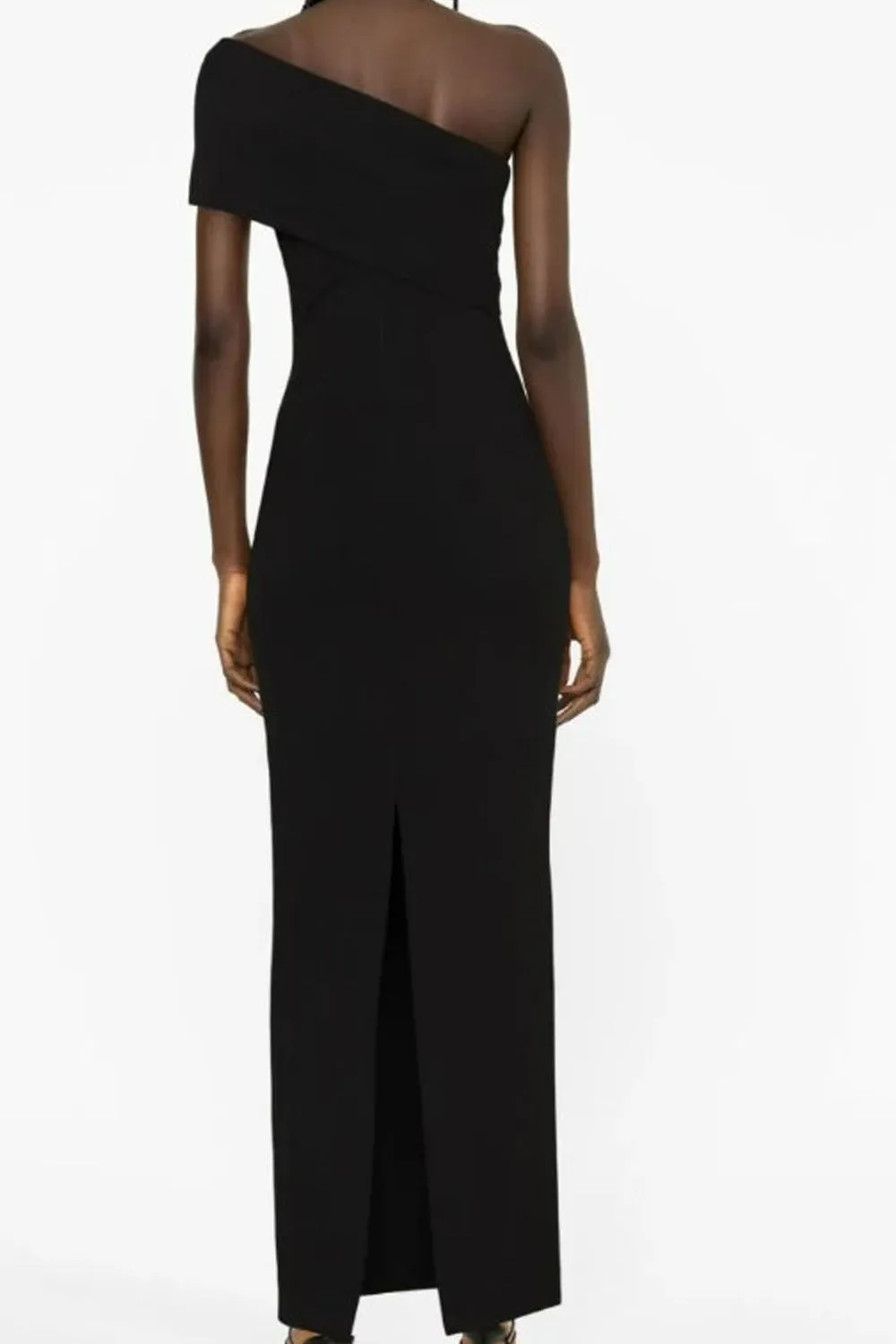 Velveteen Black Dress
