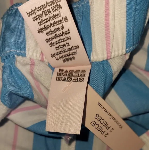 Victoria secret Cotton tank pj set size XXL NWT