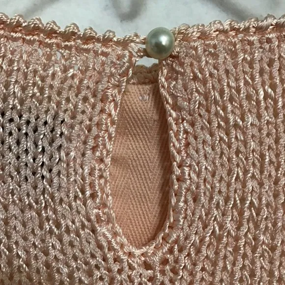 Vintage 80s Magnolia Knit Sweater Size L