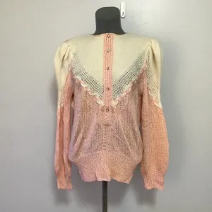 Vintage 80s Magnolia Knit Sweater Size L