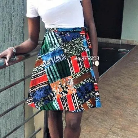Vintage Batik Round Skirt Wrap Min