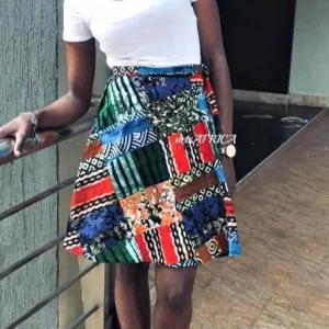Vintage Batik Round Skirt Wrap Min