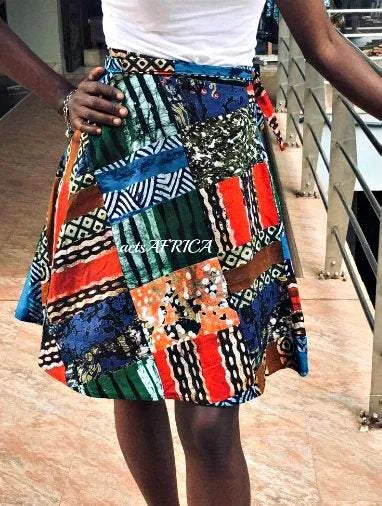 Vintage Batik Round Skirt Wrap Min