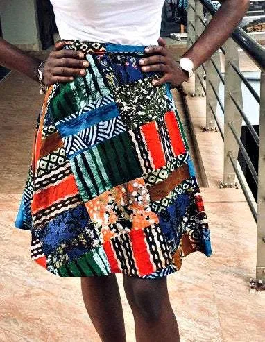 Vintage Batik Round Skirt Wrap Min